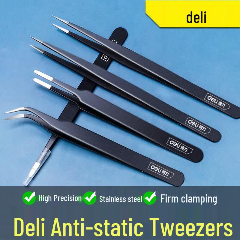 Deli 3-Piece Tweezer Set