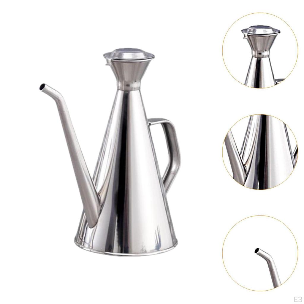 Easy Oil Kitchen Tool Pouring Storage Without Leak Leaks Can Dispenser for