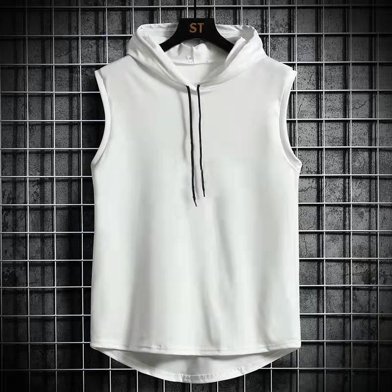 Men's Trendy Hooded Sleeveless Sport Vest