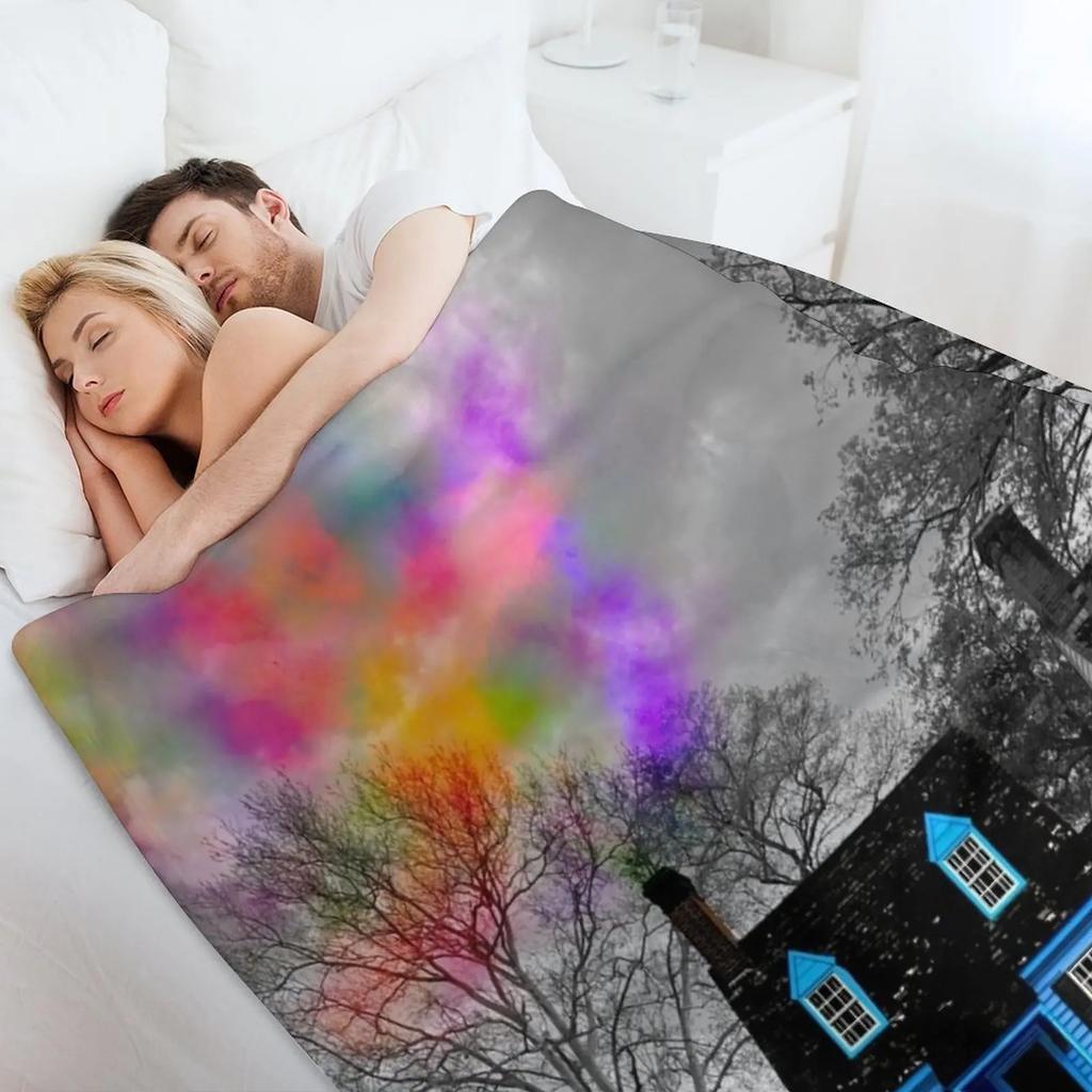 Up Throw Blanket Machine Washable Soft Warm Blanket