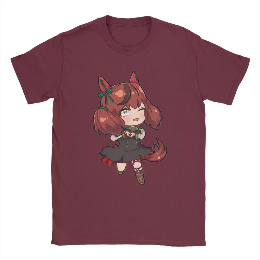 Uma Musume pretty Derby Season T Shirt Hip Hop T Shirts Short-Sleeve Funny Tshirt Summer Pure Cotton Round Neck Oversized Tees