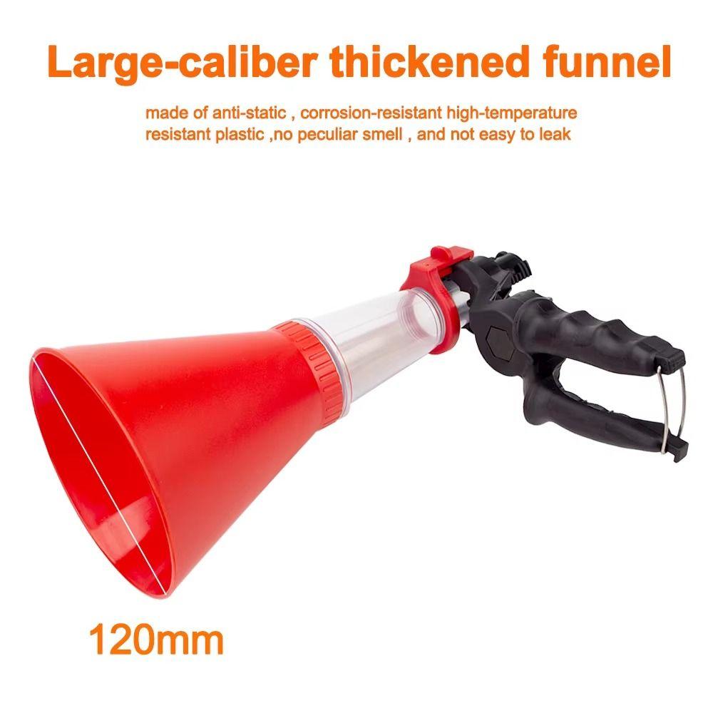 Leak-Proof Car Refueling Funnel Threaded Type Oil Filling Kit  DIY Essential