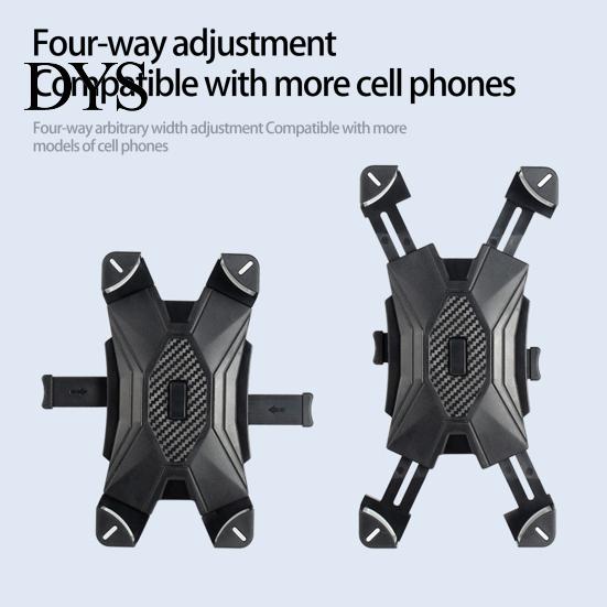 Phone Mount Navigation Bracket No Button Blocking Widely Compatible One Click Quick Mobile Lockout 360 Degree Rotation Motorcycle Holder Accessories