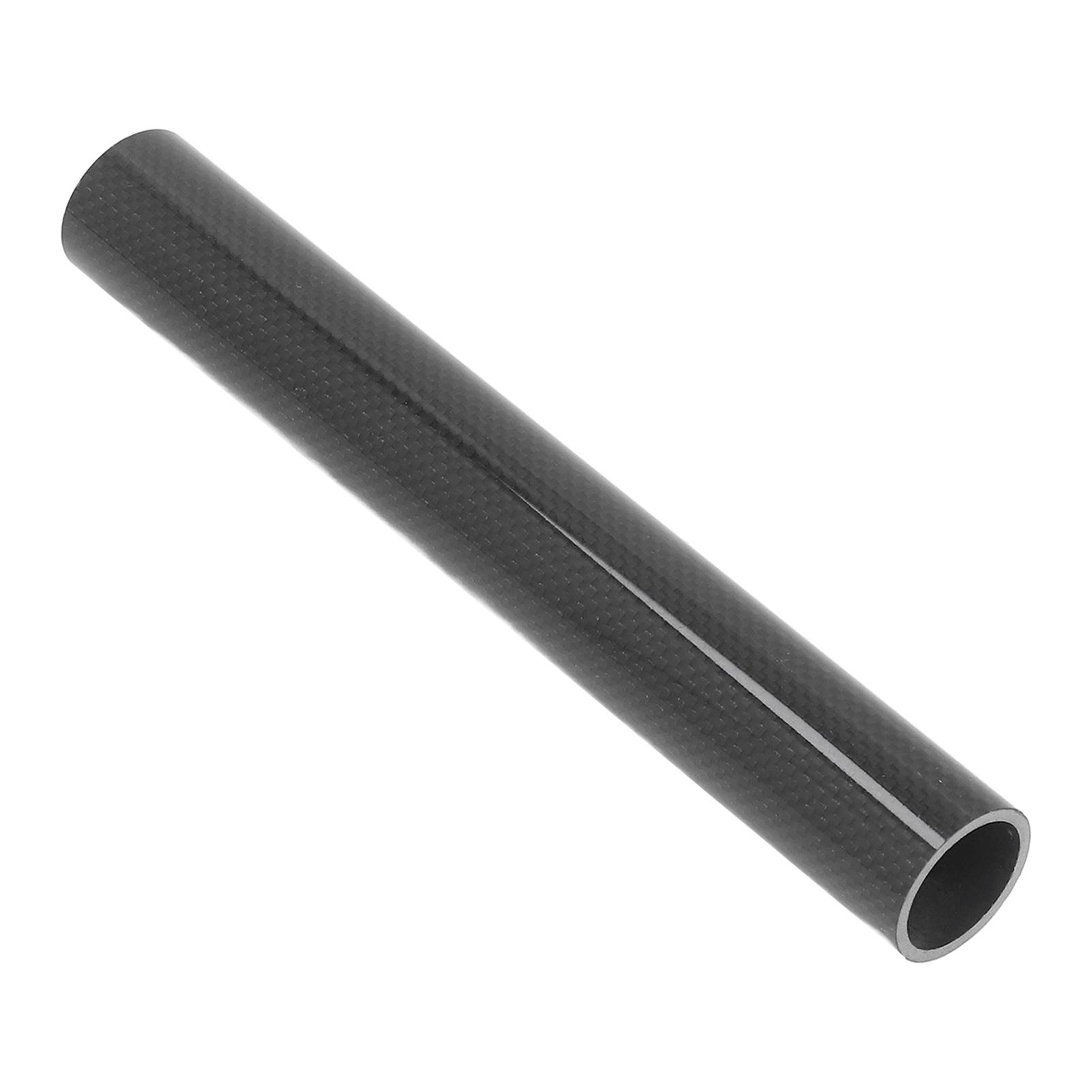 

25cm 28.6mm Bike Front Fork Spacer Glossy 3K Carbon Fiber Bicycle Front Fork Washer Headset Stem Spacer