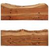 Wall Shelves 2 Pcs 60 X 20 X 18 Cm Solid Acacia Wood