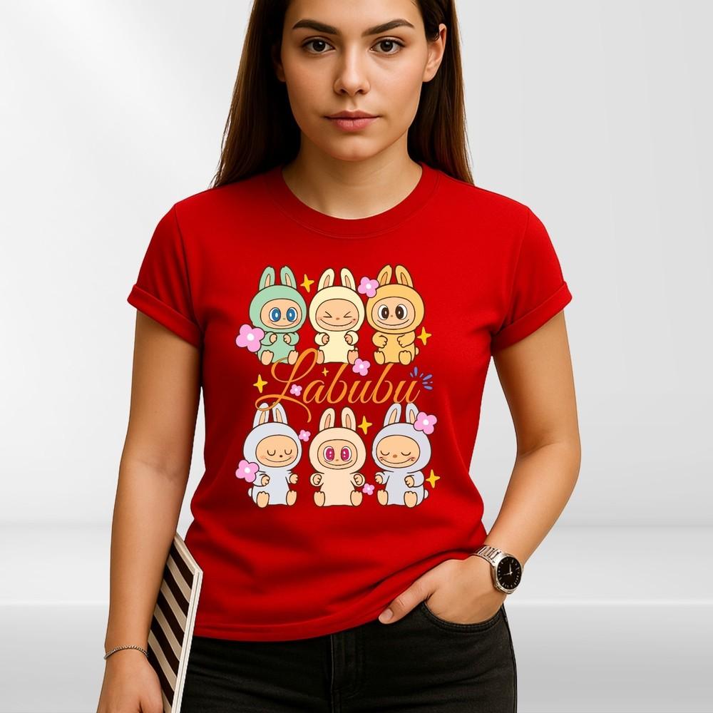 Kawaii Bunny Friends TShirt Cute Pastel Animal Character Tee S
