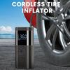 Wireless Design Car Air Pump Pressure Gauge Portable Air Compressor Tire Inflator  Quick Inflation
