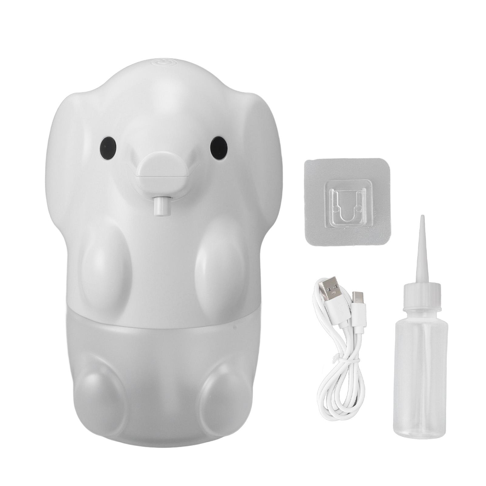 

Cute Pet Elephant Touchless Soap Dispenser USB Rechargeable Automatic Foaming Soap Dispenser for белый