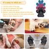 Dog Paw Protector Toe Grips for Senior Dogs Anti Slip Dog Paw Pads for Hot Pavement Whole Paws Pads for Dogs Traction Dog Boots & paw Protectors