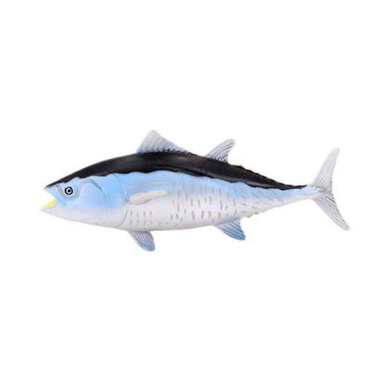 

Bluefin Tuna Figure Realistic Shape Solid Model Educational Toy Simulation Marine Life Fish Figures Model Toy Kids Toy светло-синий