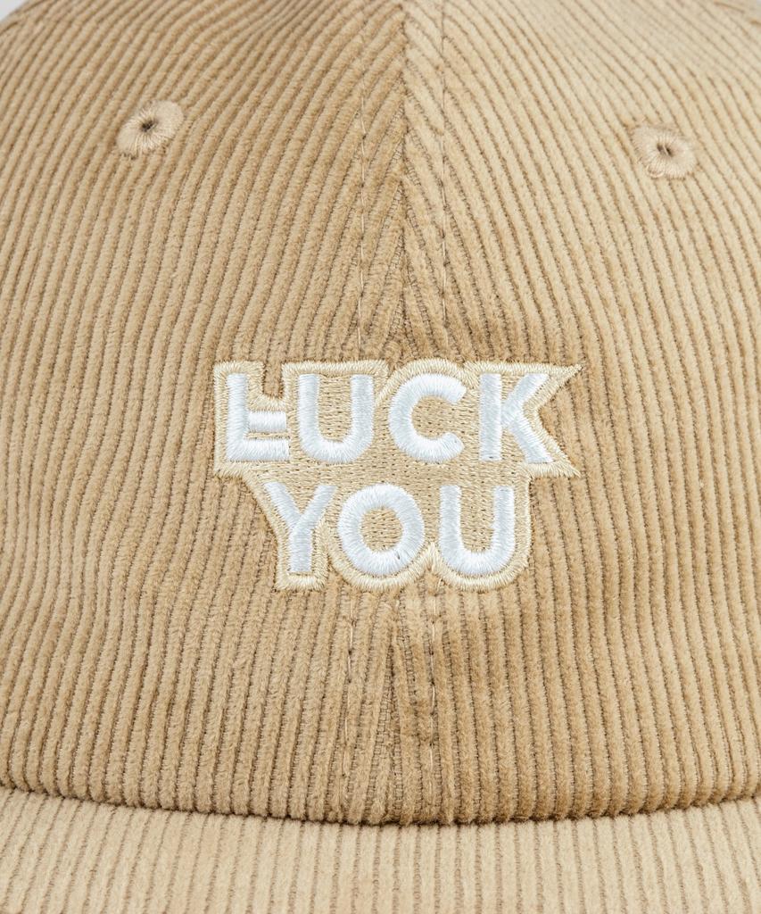 Sinteulipeulsigseu Luck You Corduroy Daddy Cap Khaki