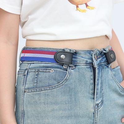 Lazy Belt Invisible and Traceless Belt for Men and Women Elastic Elastic Students Military Training Jeans Belt Waistband Closure Tool