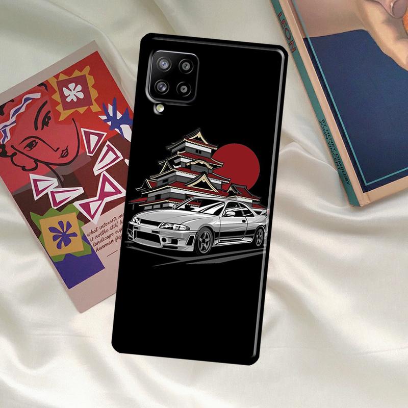 JDM Cars Case For Samsung Galaxy A56 A36 A06 A13 A53 A32 A12 A22 A52 A35 A26 A16 A55 A15 A54 A34 A14