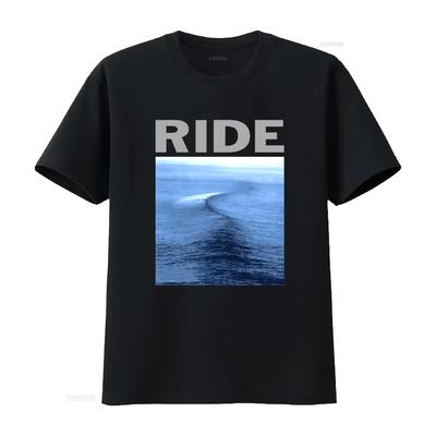 Vintage RIDE Shoegaze Band 1990 Album Cover Inspired T Shirt Retro Ocean Wave Design Perfect Fo