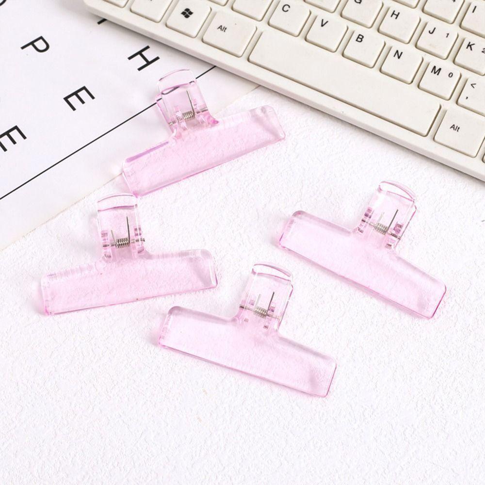 Paper Dovetail Clamp Office School Student Stationery Memo Clip Page Holder Fixing Clips Paperclips