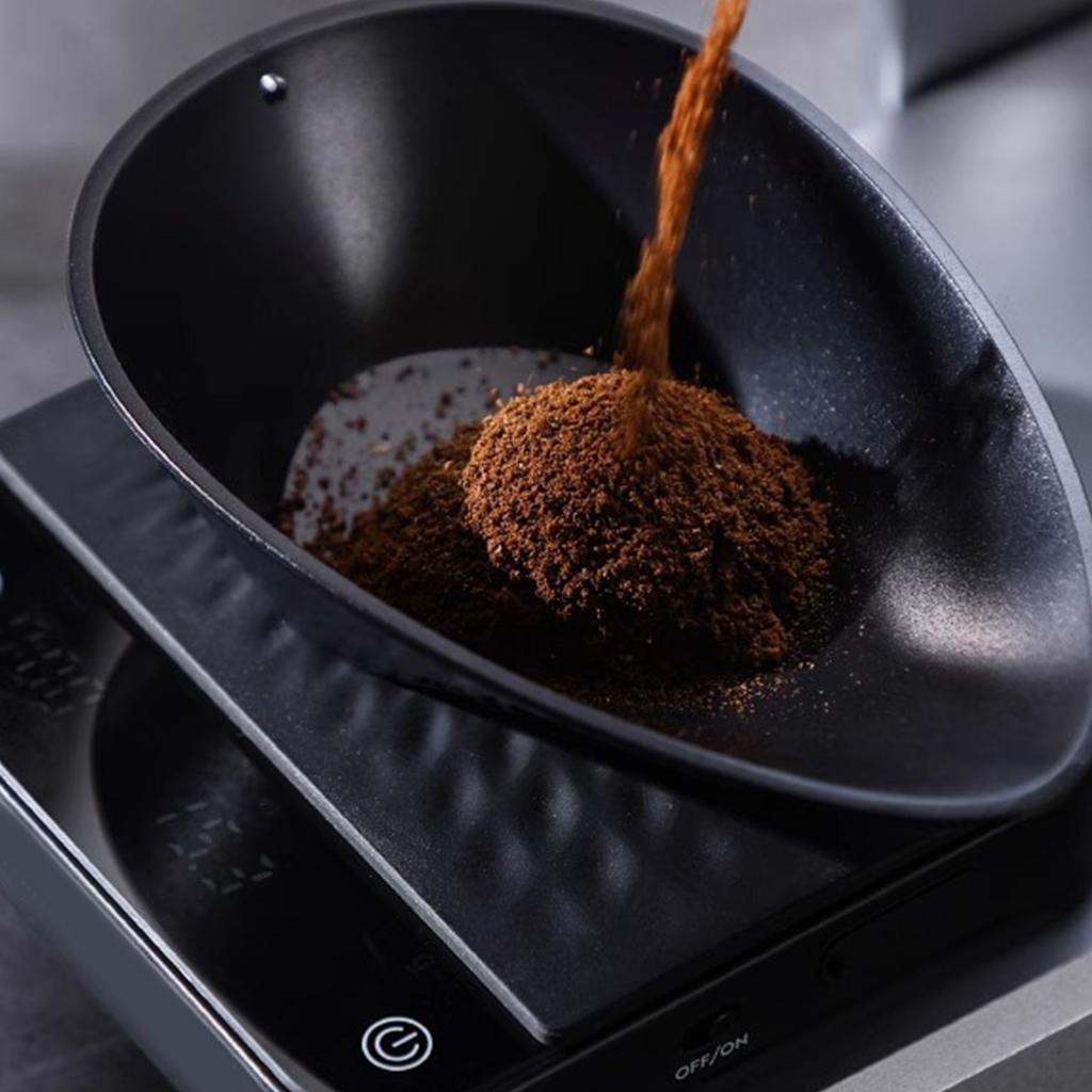 ABS Kaffeebohnen Aufbewahrungstablett für Zuhause und Café-Gebrauch Kaffeepulver Schale Dessertladen Ausstellungsplatte für Musterpräsentation