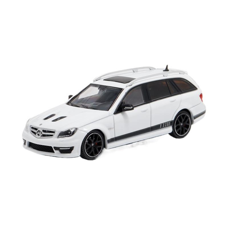 

1/64 BENZ C63 Edition 507 Универсал Сплав Масштабная Модель Автомобиля Литой Металлический Миниатюрный Автомобиль Статическая Коллекция Игрушечный Автомобиль Транспортные Средства Подарок на День Рождения белый