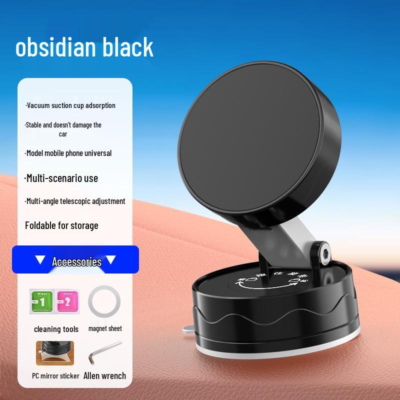 Retractable Magnetic Car Phone Holder with Strong Suction for Navigation and Video Viewing
