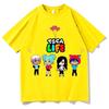 KATSEYE X Toca Boca Tshirts Unisex Graphic T Shirts Trendy Cotton Tees Short Sleeve Tees Round Neck Unisex Comfort Soft Clothes