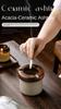 BRWindproof Ceramics Ashtray Living Room with Lid Anti Fly Ash Ceramic Cigar Ashtray Decoration Chinese Home Decoration Art GiftEY