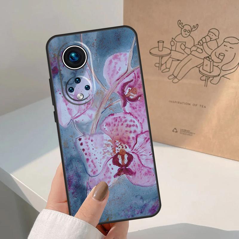 Orchid Flowers Colorful For Honor Magic 8 Pro 7 6 5 Lite Case For Honor Win RT 200 400 50 70 90 X8b X9a X9b X9c X9d