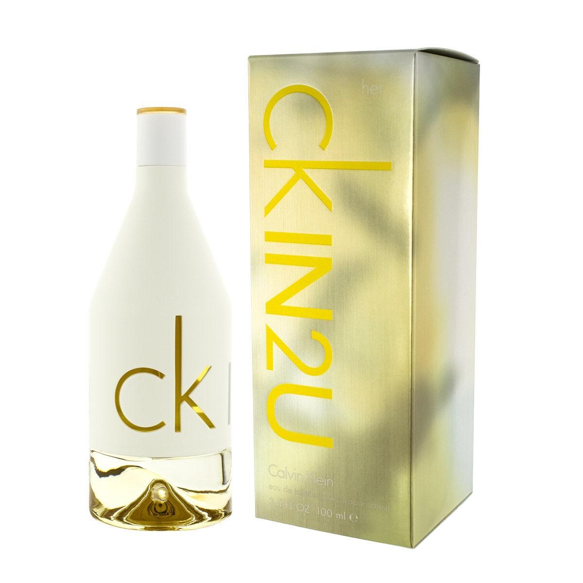

Женские духи Calvin Klein EDT Ck In2u For Her (100 мл) TU прозрачный
