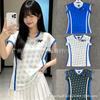 Womens Badminton Performance Shirt With Fly Sleeve Quick-Dry Breathable Sport Top Training