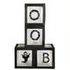 Halloween Box Decoration Transparent Box, Birthday Party Decoration Includes 4 Box