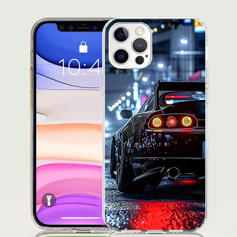 Cool Male Men Sports Cars Phone Case for Apple iPhone 17 Air 16 15 Plus 14 + 13 Mini 12 11 Pro Max 7 8 SE 16Max Soft Shell Cover