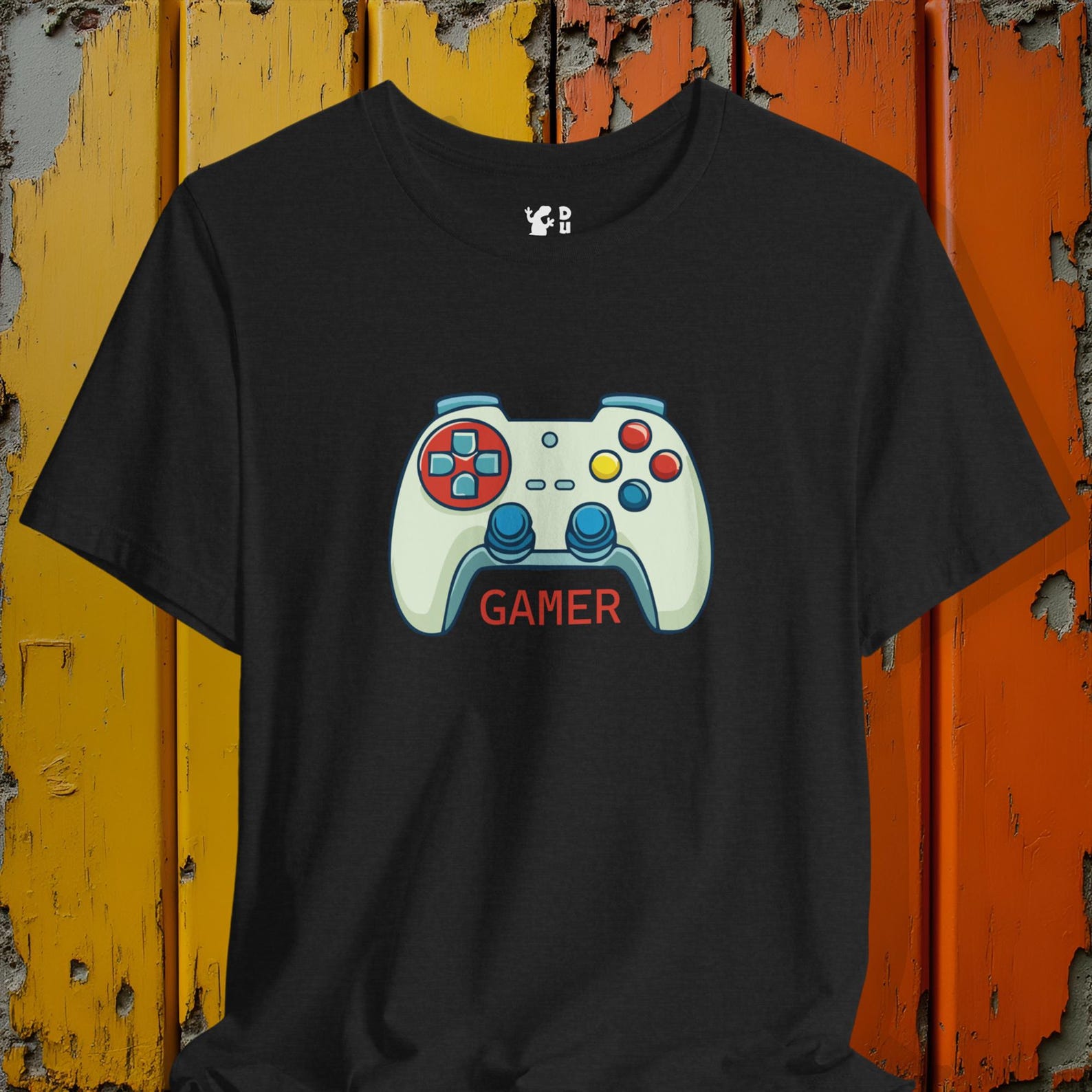 Video Gamer Tee Shirt | Video game controller shirt for the proud gamer in your life S