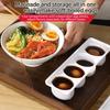 Kunststoff 4-Fächer Eier Marinierbox Für Hausgemachte Ramen-Eier Perfekt Für Die Küchennutzung Und Lebensmittelkonservierung