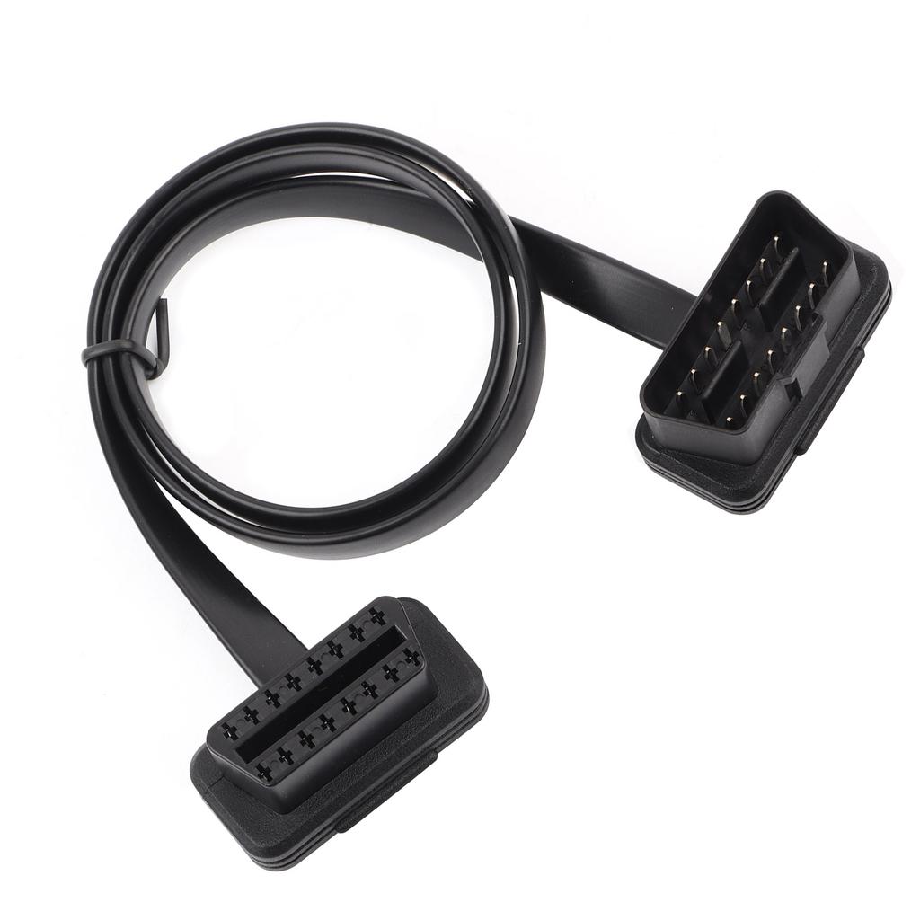 Car Auto 16 Pin Male to Female OBD2 Extension Cable Diagnostic Adapter 60cm 24inch Length