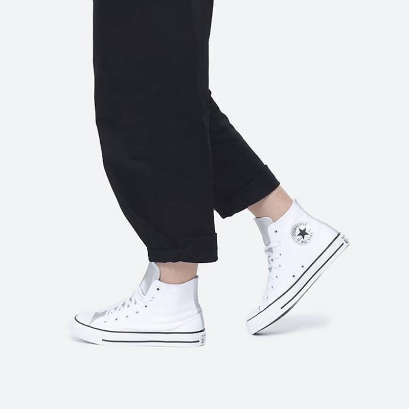Chuck Taylor All Star Converse High 'Anodized Metals - White' Damen 570287C