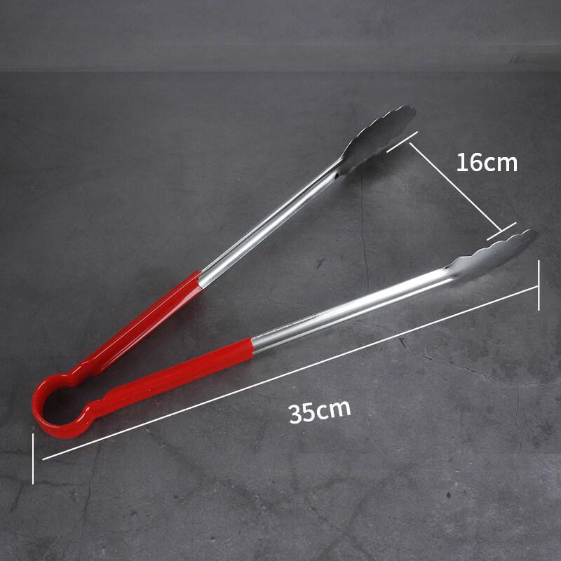 ZISIZ Stainless Steel Kitchen Food Tongs