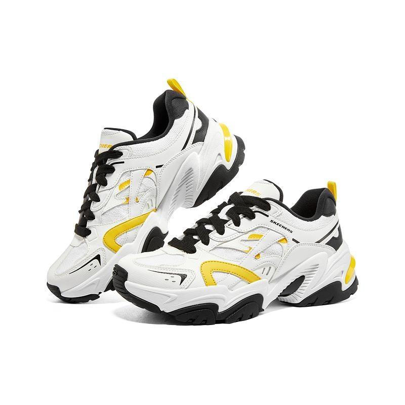 Skechers Sport Stamina V2 Shoes 'White Black Yellow' Women's 896154-WYL