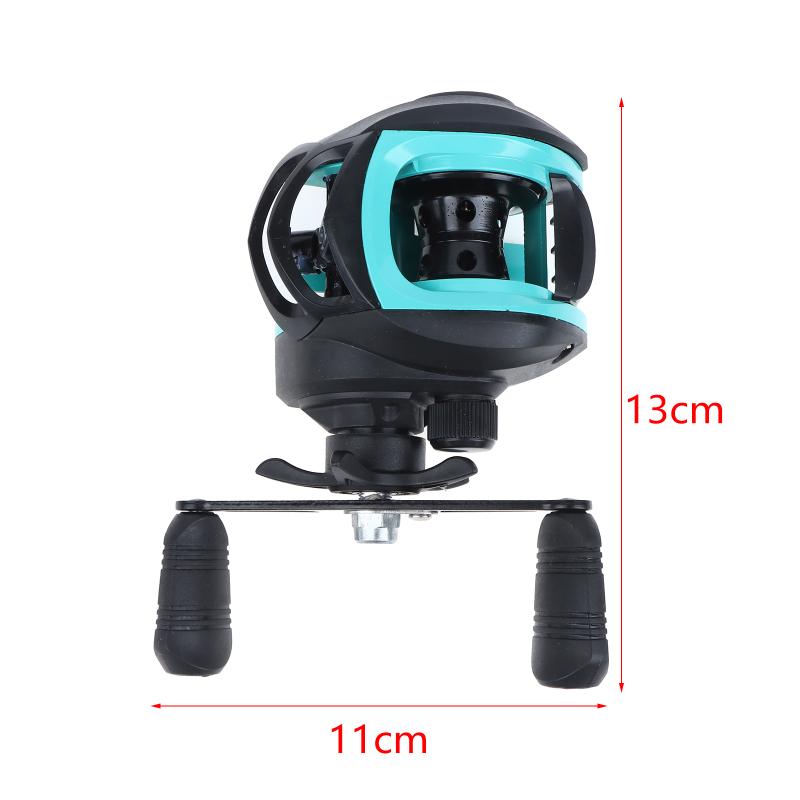 Mulinello da baitcasting Droplet Reel Droplet Reel 18+1Bb Mulinello da pesca Mulinello da baitcasting 7.2:1 Bobinatore da pesca a goccia Mano Sinistra/Destra