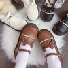 Flat Mary Jane single shoes sailor suit jk uniform small leather shoes cute Japanese retro summer Lolita shoes women