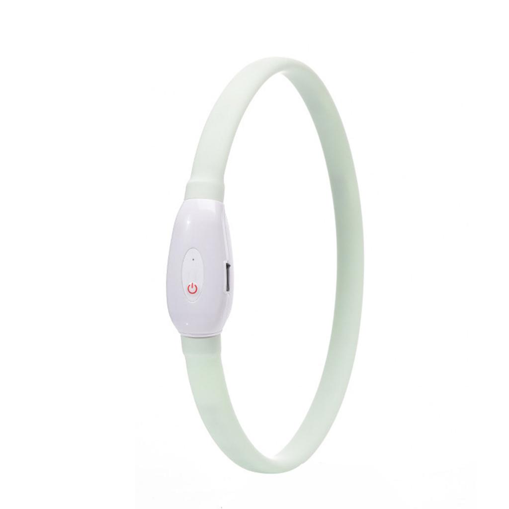 Glowing Pet Collar High Brightness LED Adjustable Light for Night Walks Pet Collar Light Accessories LED Light