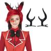 Animal Devil Headbands Unique Pattern Headdress Bull Headpiece Children Headwear for Costume Occasion