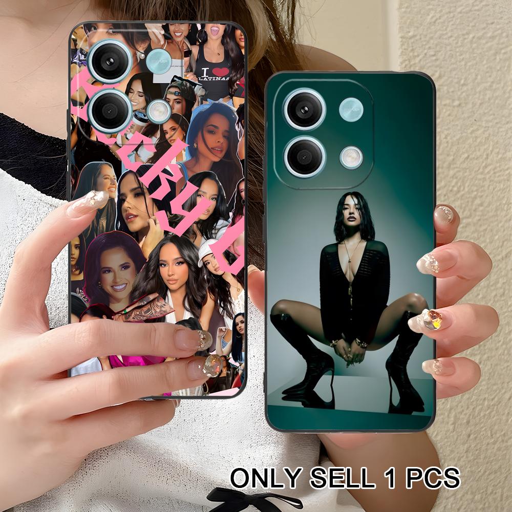Moderne Becky G Mattes TPU-Handyhülle für Xiaomi Redmi Note 14 13 12 11 S Pro Plus 4G 5G Bunte Druckabdeckung