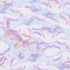 KIYOHARA Sanrio Characters Oxford Cinnamoroll 109cm Wide X 1m 832339 Fabric, Festival, Cut, Blue,