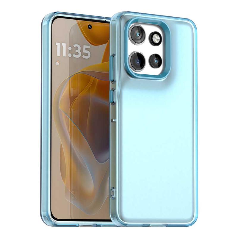 Anti-Drop Candy Color Phone Case For Motorola Moto S50 Matte Transparent Back Case Moto S50 5G Cover For Moto S50 Case 6.36 inch