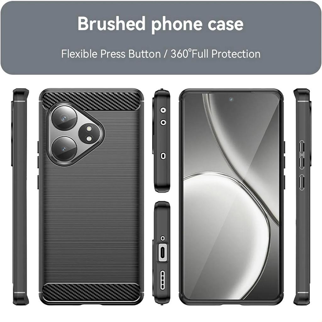 Phone Case For Oppo Realme Gt Neo 6 ,flexible Tpu Fiber Protective Cover For Oppo Realme Gt Neo 6