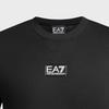 Emporio Armani EA7 SS24 Logo Letter Print Crew Neck Short Sleeve T-Shirt Men tops Black 3DPT05-PJ02Z-1200