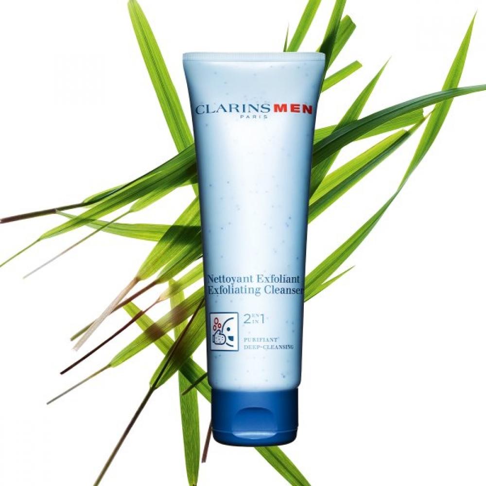 ClarinS Men S Exfoliating cleanSer 125ml Men Exfoliating Cleanser 125ml/Request a gift wrap