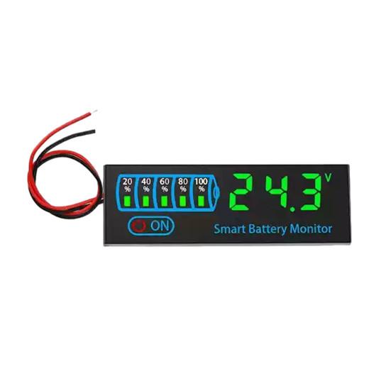 Universal Battery Charging Indicator Easy To Use Portable Multifunction LED Power Display Board Energy Saving Battery Level Indicator