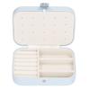 Urlaub Geschenk Große Kapazität Reise Schmucketui Leder Langlebig Reise Schmuckbox Einfach Tragbar Schmuck Organizer Reise