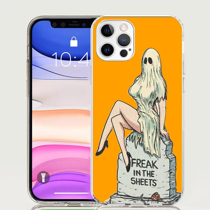 Sexy Halloween Beauty Girls Phone Case for Apple iPhone 17 Air 16 15 Plus 14 + 13 Mini 12 11 Pro Max 7 8 SE 16Max Soft Shell Cov