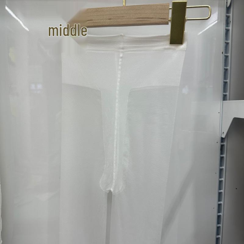 0D Ultra-Thin Women's Black Stockings: Spring/Summer Anti-Snag, No-Drop Crotch, Mint Mambo Pantyhose