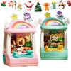Non-Toxic Unicorn Claw Machine Doll Machine Kids Operated Play Game Mini Claw Catch Toy Crane Machines Egg Doll For Gift Toys Claw Machine